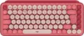 Logitech POP Keys - Tastatur - kabellos - Bluetooth LE, Bluetooth 5.1 - QWERTY - Pan-Nordic - Tastenschalter: Brown Tactile - Heart Breaker