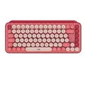 Logitech POP Keys Mechanische kabellose Tastatur mit anpassbaren Emoji-Tasten, Skandinavisches QWERTY-Layout - Pink