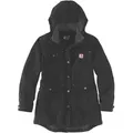 Carhartt Loose Fit Weathered Duck Damen Mantel, schwarz, Größe XS
