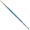 Winsor & Newton 5302003 Cotman Aquarell Synthetikhaar Pinsel - Serie 222 - Designerpinsel, Schlepperpinsel mit exzellenter Sprungkraft, Farbragekraft und Punktgenauigkeit, kurzer Stiel - Nr. 3-3 mm