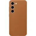 Samsung Leather Case für das Galaxy S23 Camel