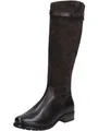 Josef Seibel Damen Klassische Stiefel Chiara 05,Weite G (Normal),Wechselfußbett,lederstiefel,langschaftstiefel,Moro,42 EU