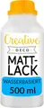 Creative Deco Klarlack Acryl Glanzlack / Mattlack Oberflächenfinish Farbloser Lack, auf Wasserbasis