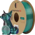 Copymaster3D Tri-Silk Filament for 3D Printer, 1.75 mm, Green/Purple/Copper (PLA, 1.75 mm, 1248 g, Mehrfarbig) (CM-TRSI-001-1-175)