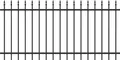 Alberts Zaunelement Chaussee 100 x 200 cm anthrazit