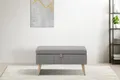 OTTO home Truhenbank AMIRA Sitzbank mit Stauraum, Maße B/T/H: 81/36/43 cm, mit Staufach, in 3 Bezugsqualitäten mit feiner Steppung