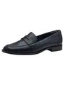 Tamaris Damen Loafer flach Leder, blau, 40 EU