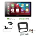 Pioneer Autoradio USB Apple CarPlay USB für Renault Trafic III silber/black