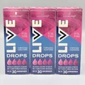 3er Set Schwarzkopf Drops Petal Pink semipermanente Haarfarbe Vegan 3x 30ml Neu