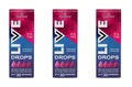 Live Drops Petal Pink Temporäre Haarfarbe , 3x30ml EAN4015100817089