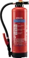 Gloria Wasserfeuerlöscher 6 kg aufladbar Brandklasse 34 A mit Wandhalterung