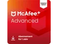 McAfee+ Advanced Einzelperson, Antivirus und Internet-Sicherheitssoftware für eine unbegrenzte Anzahl an Geräten, 1-Jahres-Abo - [Multiplattform]