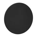SOTECH Blindrosette rund Ø 55 mm Edelstahl schwarz mit 3M-VHB-Klebepad ohne Bohren montierbar Abdeckrosette für Schlösser in Möbel und Türen