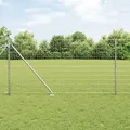 vidaXL Euro Zaun mit 13 Spike-Posts 1x25 m Feuerverzinkter Stahl
