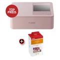 Canon Selphy CP1500 Drucker pink  Top-Set