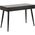 Beistelltisch/Schreibtisch Jupiter 110 cm 3 Schubladen - schwarz - Schwarz