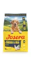 JOSERA Adult Large Huhn & Reis (1 x 3 kg) | Premium Trockenfutter für ausgewachsene Hunde großer Rassen | mit Lachsöl | glutenfrei | wertvolle Fettsäuren | XL-Kroketten gegen Schlingen | 1er Pack