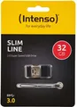Intenso USB Stick 32GB Slim Line 3.0 schwarz schnell Typ-A Neu