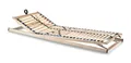 Luxusbetten24 Twinflex Lattenrost Bruno 90x200 Kop- und Fußteil verstellbar
