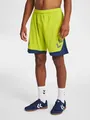 hummel Sporthose hmlLEAD Poly Shorts (Mesh-Stoff) Kurz limegrün Herren, Größe: XL