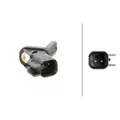 1x ORIGINAL® Hella Sensor, Raddrehzahl Vorne, Links für Ford FOCUS II Turnier