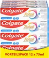 Colgate Total Gesundes Weiß Zahnpasta 75ml Zahnaufhellung Zahnweiß Schutz