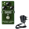 MXR E-Gitarre MXR Effektgerät M169 Carbon Copy Analog Delay Pedal mit Netzteil, Effektgerät, Analog Delay, Pedal, mit Netzteil grün