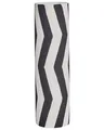 Blumenvase aus Steinzeug weiß / schwarz 40 cm moderner Stil wasserdicht Goby