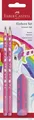 Faber-Castell  111516 FABER-CASTELL Schreibset Einhorn, pink, 3-teilig