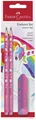 FABER-CASTELL Schreibset Einhorn pink 3-teilig