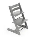 Tripp Trapp Stuhl von Stokke, Storm Grey – Verstellbarer, anpassbarer Stuhl für Kleinkinder, Kinder & Erwachsene – Praktisch, bequem & ergonomisch – Klassisches Design