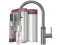 QUOOKER Küchenarmatur Flex Round Set PRO3 Reservoir & CUBE Gunmetal FXRGME PRO3 CUBE2 *inkl. 7 JAHRE GARANTIE*