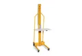 OSWALD Transportgeräte Gabelhubwagen Ergonomischer Hubtisch Minilift mit Seilwinde 200 kg 1500 mm, (HS200), Plattform 470 x 600 mm - Manuelles Heben, Senken und Fahren