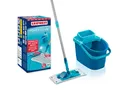 Leifheit Wischmopp Set POWER CLEAN, (5-St), Arbeitslänge 148cm, waschbarer Bezug, Wischbreite 33cm