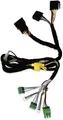 ETON ACCM4 ISO High Level Anschlusskabel-Set ISO für Verstärker Micro 250.4 / PA4, Anschlüsse mit Stecker, 4 Kanal