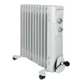 Clatronic RA 3737 Ölradiator mobiler Heizkörper weiß