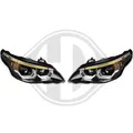DIEDERICHS Hauptscheinwerfersatz Halogen für BMW 5er E60 E61 520i Bj.03-10 525i