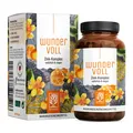 Vitamin C Zink Komplex hochdosiert 90 vegane Kapseln Zink Bisglycinat Wundervoll NATURTREU®