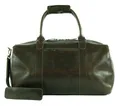 Buckle & Seam Reisetasche Orange Weekender, aus echtem Rindsleder