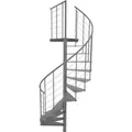 Minka Spindeltreppe  Milano Grau Geschosshöhe bis 300 cm