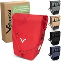 Valkental ValkOcean Fahrrad Gepäckträgertasche rot