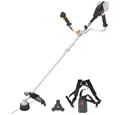 Worx Elektro-Rasentrimmer Worx Akku-Sense 40V ohne Akku und Ladegerät WG084E.9 Rasentrimmer
