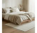 Elegant Floors Teppich Elegant Floors® Chindi Teppich WEISS 60x90 cm handgewebt aus Baumwolle, Höhe: 9 mm