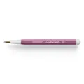 LEUCHTTURM1917 372213 Drehgriffel Nr. 1, Messing, Aluminium, Kugelschreiber mit blauer Tinte, designprämiert, Dusty Rose