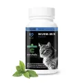Peticare Pflanzlicher Wurm-Mix für Katzen, unterstützt Darmgesundheit kein Anthelminthikum