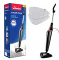 Vileda Steam Plus Dampfreiniger mit 2 x Mikrofaserpad