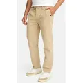 Indicode Chinohose Herren INGustaf Cord Hose Herrenhose Männer Herren Cordhose Straight Fit beige 40/32