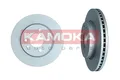 2x KAMOKA Bremsscheibe Vorderachse für VW