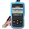 TOPDON AB101 - Batterietester kfz 12V, universal Autobatterie Tester für Kfz/PKW/Motorrad/SUV, Autobatterie Tester Zustand Starten & Ladesystem Testgerät, mit 6 Sprachen