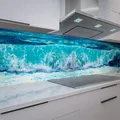 Rodnik Küchenrückwand Ozeanwelle